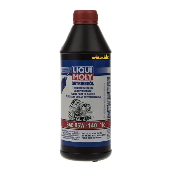 روغن گیربکس دستی [واسکازین] لیکومولی مدل 85W140 GL4 حجم ۱ لیتر - Image 1