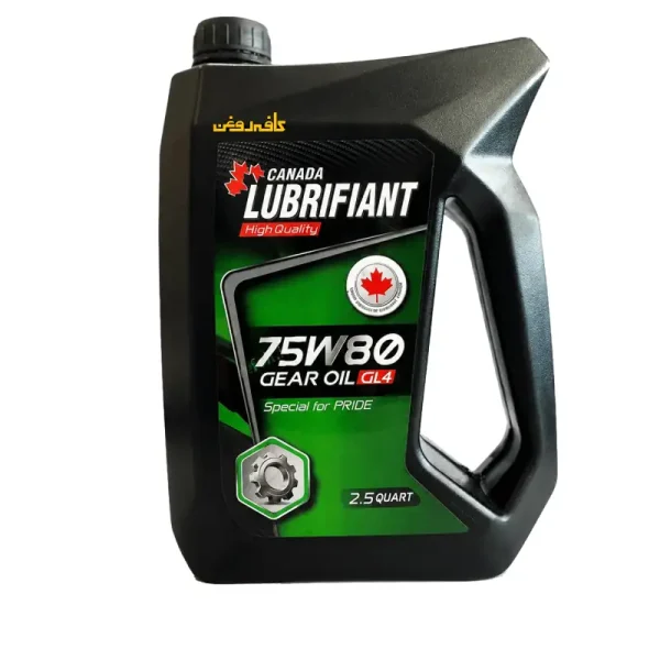 روغن گیربکس دستی [واسکازین] کانادا لوبریفنت مدل 75W80 GL4 حجم ۲/۵ لیتر - Image 1