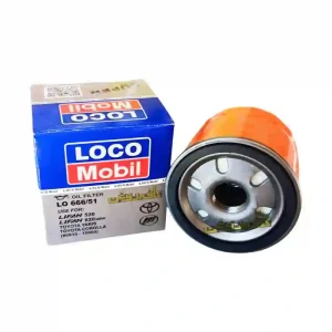 فیلتر روغن تویوتا یاریس و تویوتا کرولا و لیفان 520 و لیفان 620 تا 2012 لوکومبیل