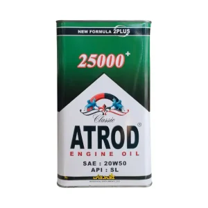 روغن موتور آترود 25000 مدل 20W50 SL حجم 4/5 لیتر