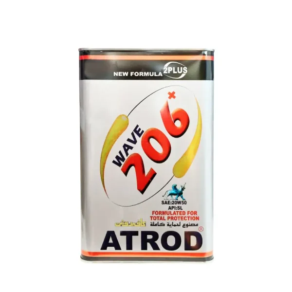 Atrod2050SL3.8 روغن موتور آترود مدل 20W50 206 حجم 3.75 لیتر - Image 1